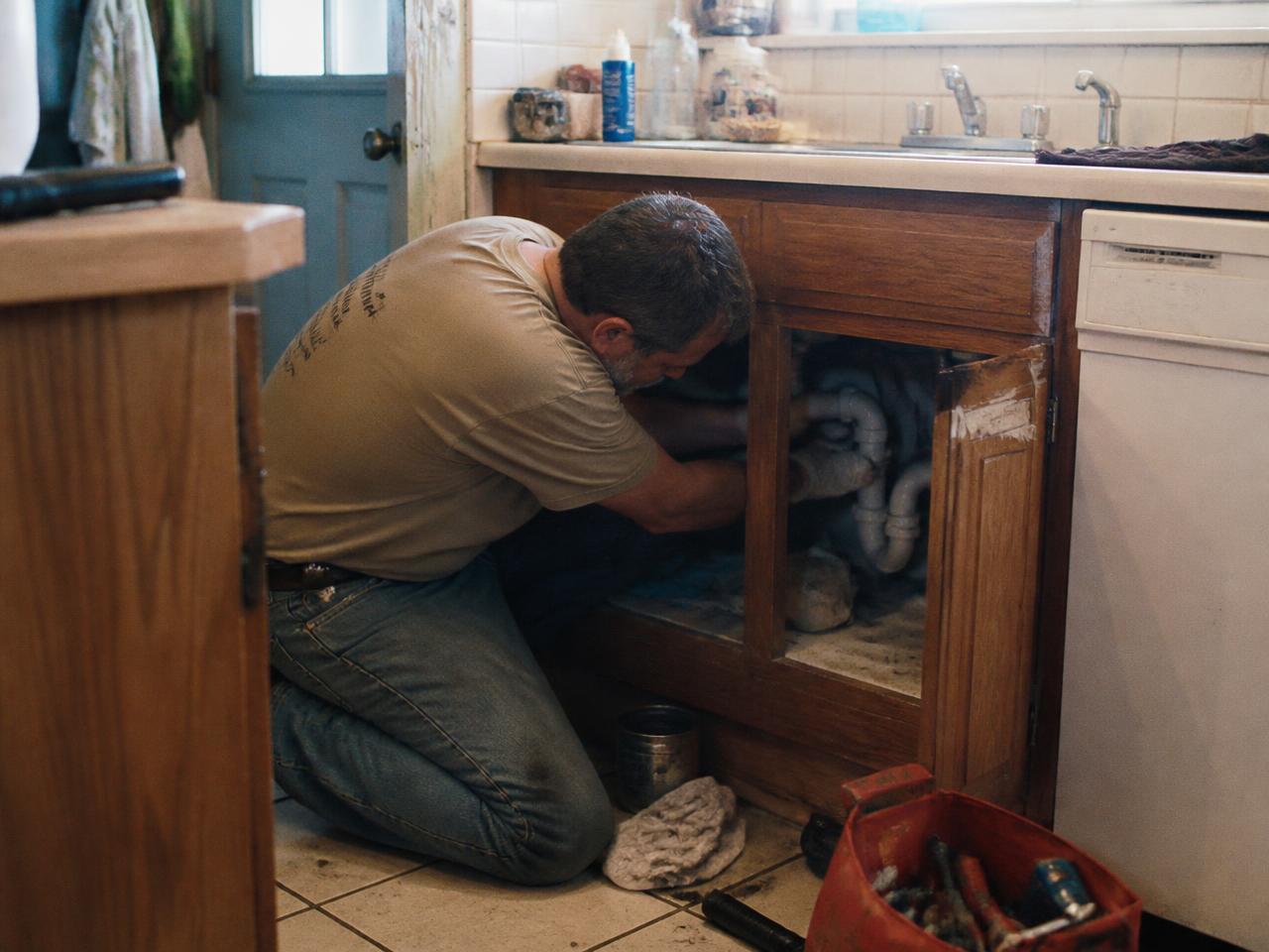 Under-Sink Plumbing Fix